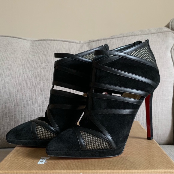 Christian Louboutin Shoes - Christian Louboutin ziggitoon 120 calf/mini black